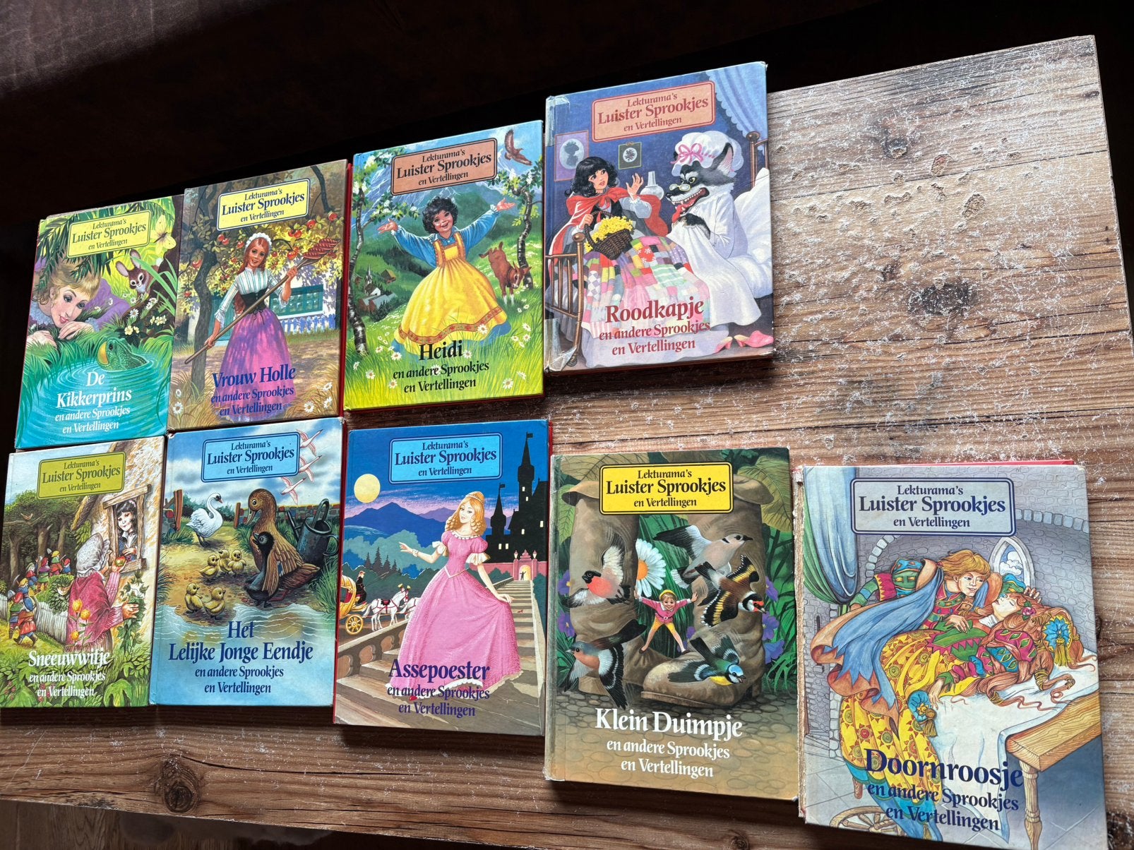 9 lekturama sprookjesboeken, Boeken, Ophalen of Verzenden, Gelezen