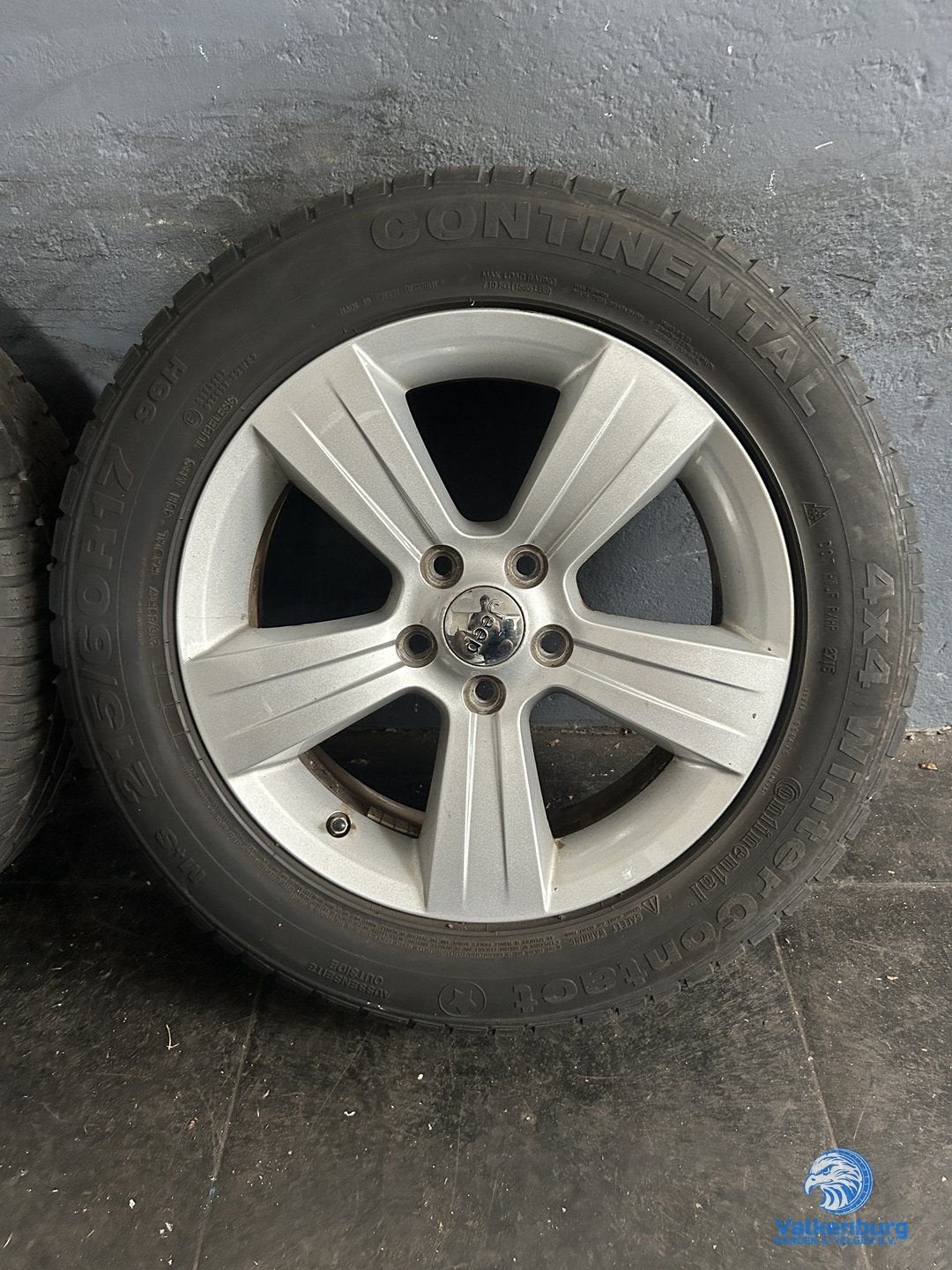 6mm! Originele Jeep Compass Patriot Dodge Caliber 17 inch ve, -, -, Banden en Velgen, 17 inch