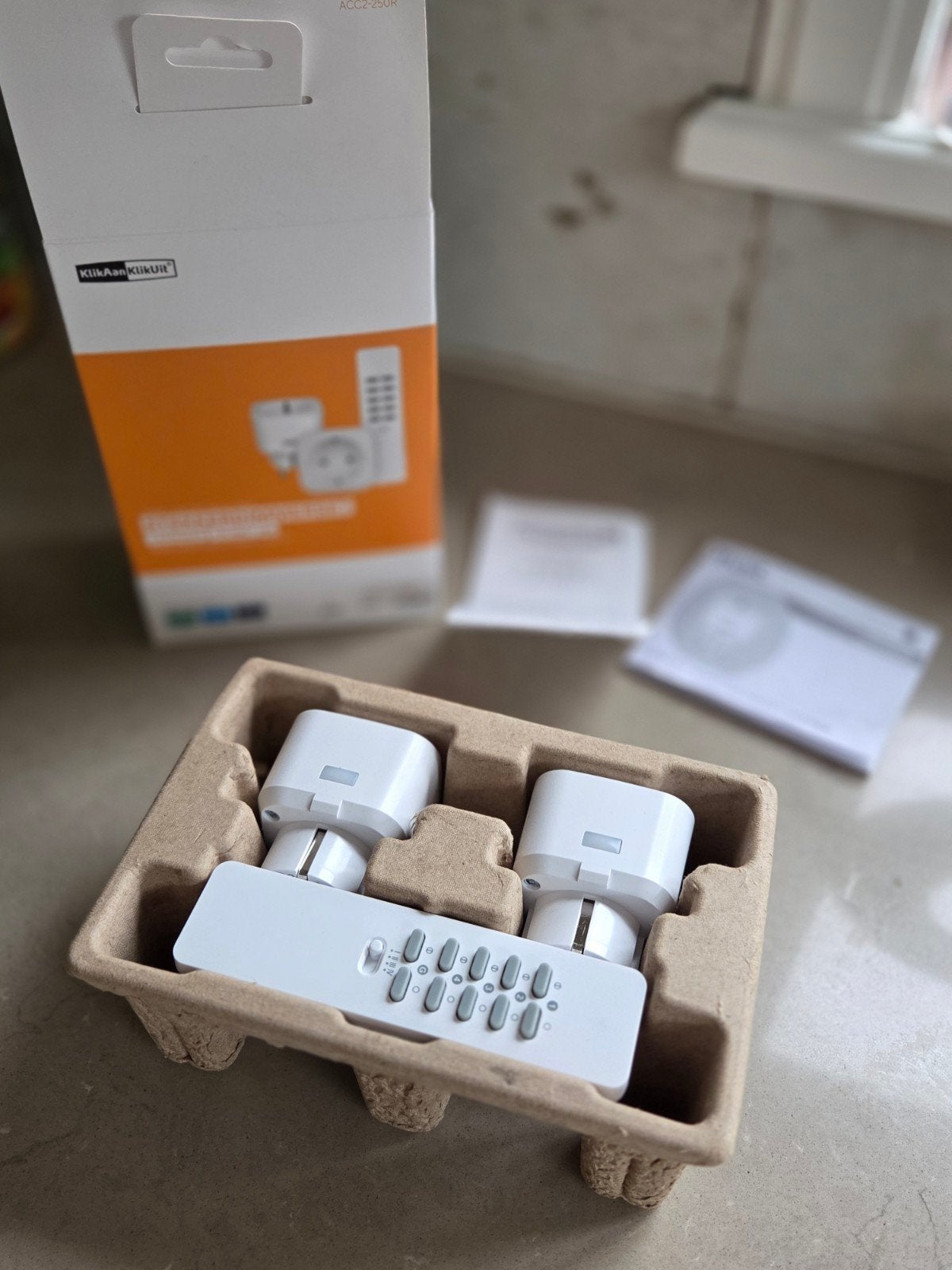 KlikAanKlikUit ACC2-250R Compacte Stopcontactdimmer Set, Ophalen of Verzenden, Nieuw