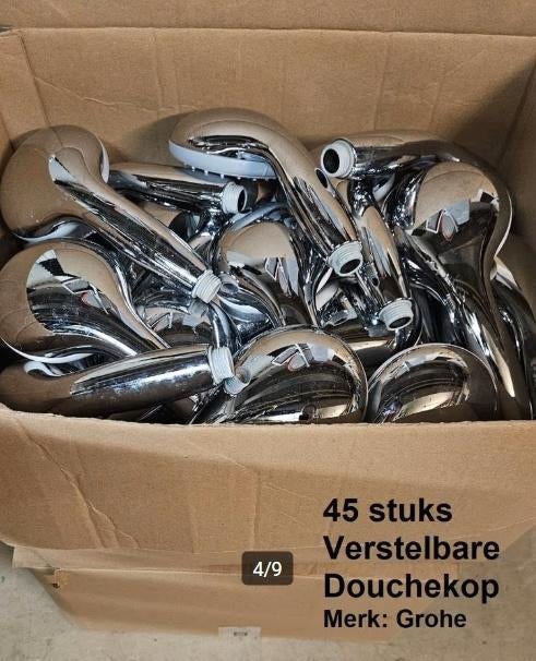 200 grohe douchekoppen, Doe-het-zelf en Verbouw, Ophalen, Zo goed als nieuw, Chroom, Douche