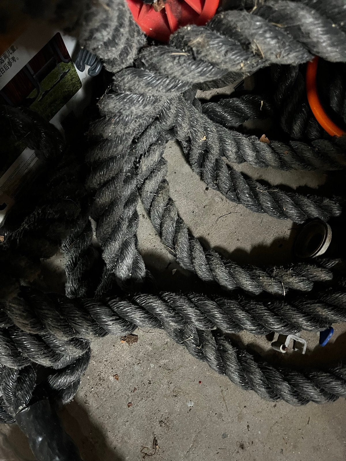 Battle rope- ideaal voor training of trekken, Ophalen, Gebruikt