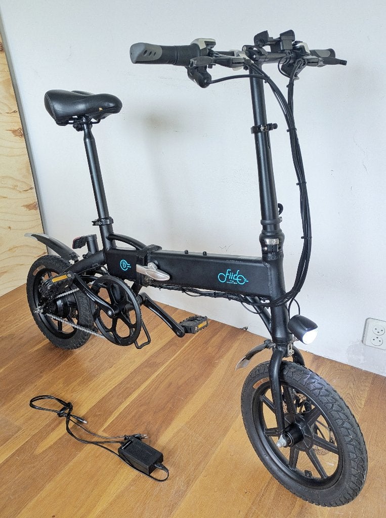 Fiido elektrische vouwfiets D1, Overige merken, Ophalen of Verzenden, Zo goed als nieuw, 47 tot 51 cm