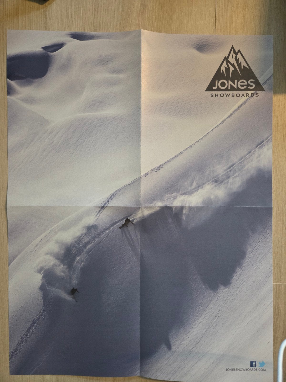 Jeremy jones poster, Verzamelen, Ophalen of Verzenden, A1 t/m A3