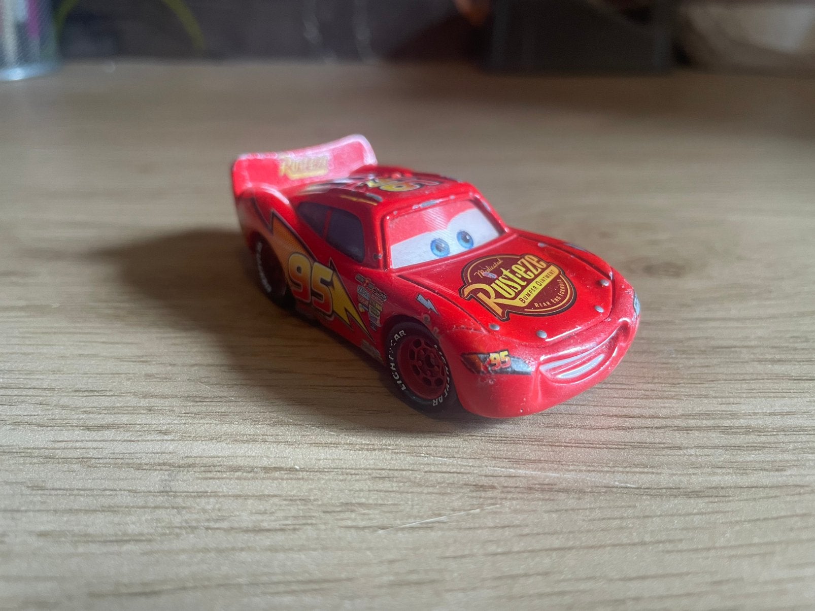 Disney Cars - Lightning Mcqueen - Bewegende ogen, Ophalen of Verzenden, Zo goed als nieuw