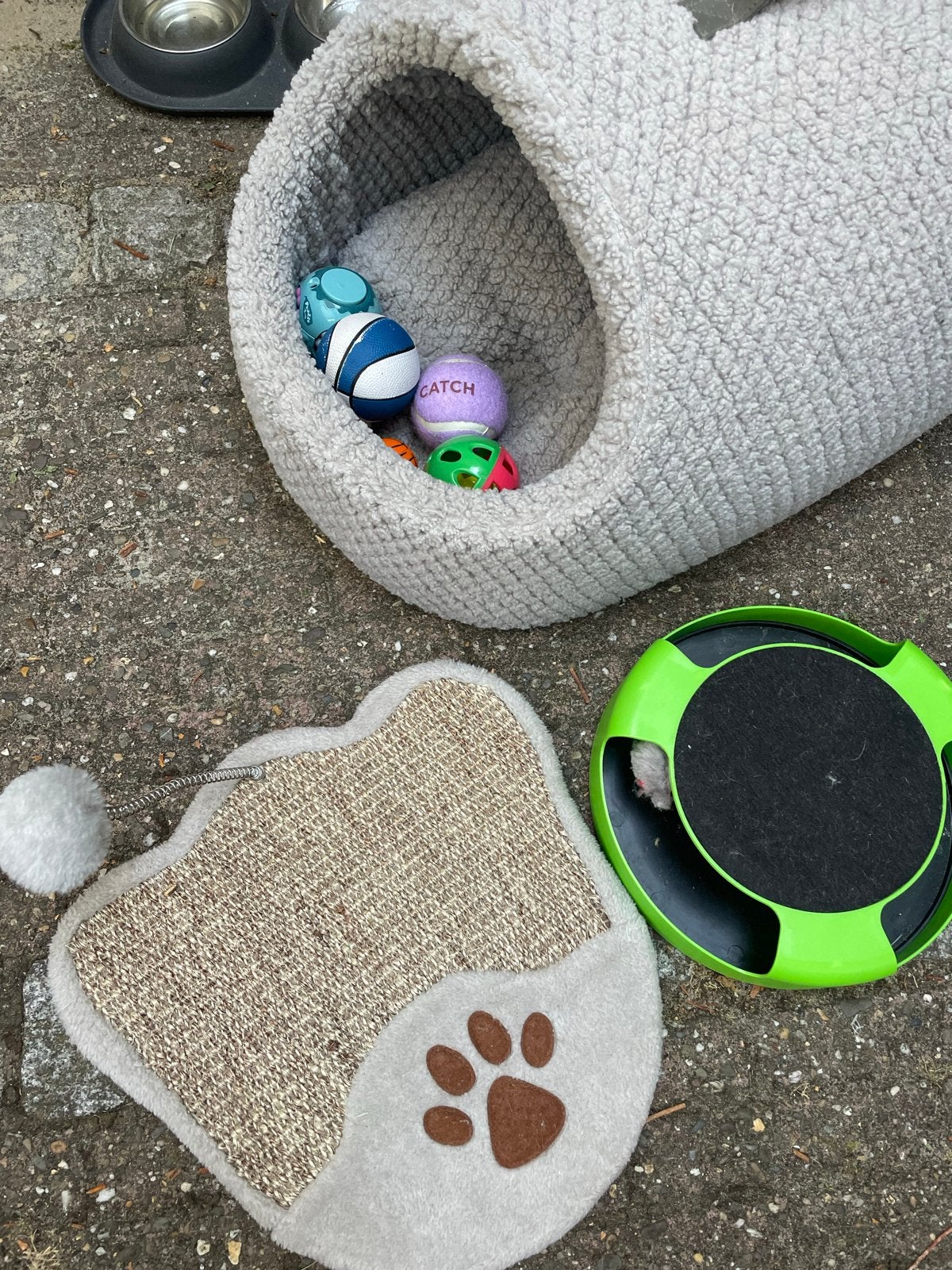 Katten speeltjes en mandje GRATIS, Ophalen of Verzenden
