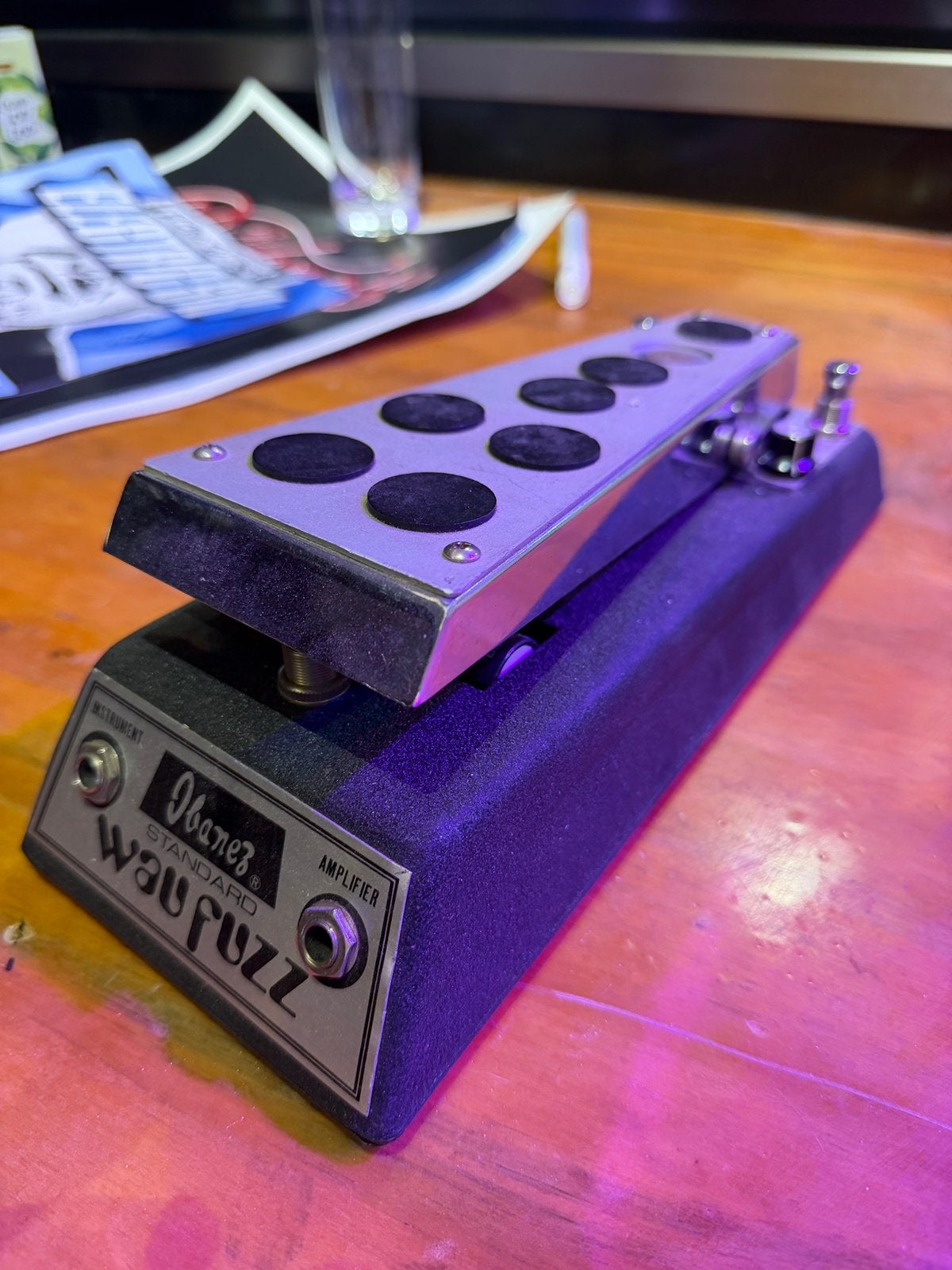 Ibanez Fuzz Wah, Ophalen of Verzenden, Zo goed als nieuw