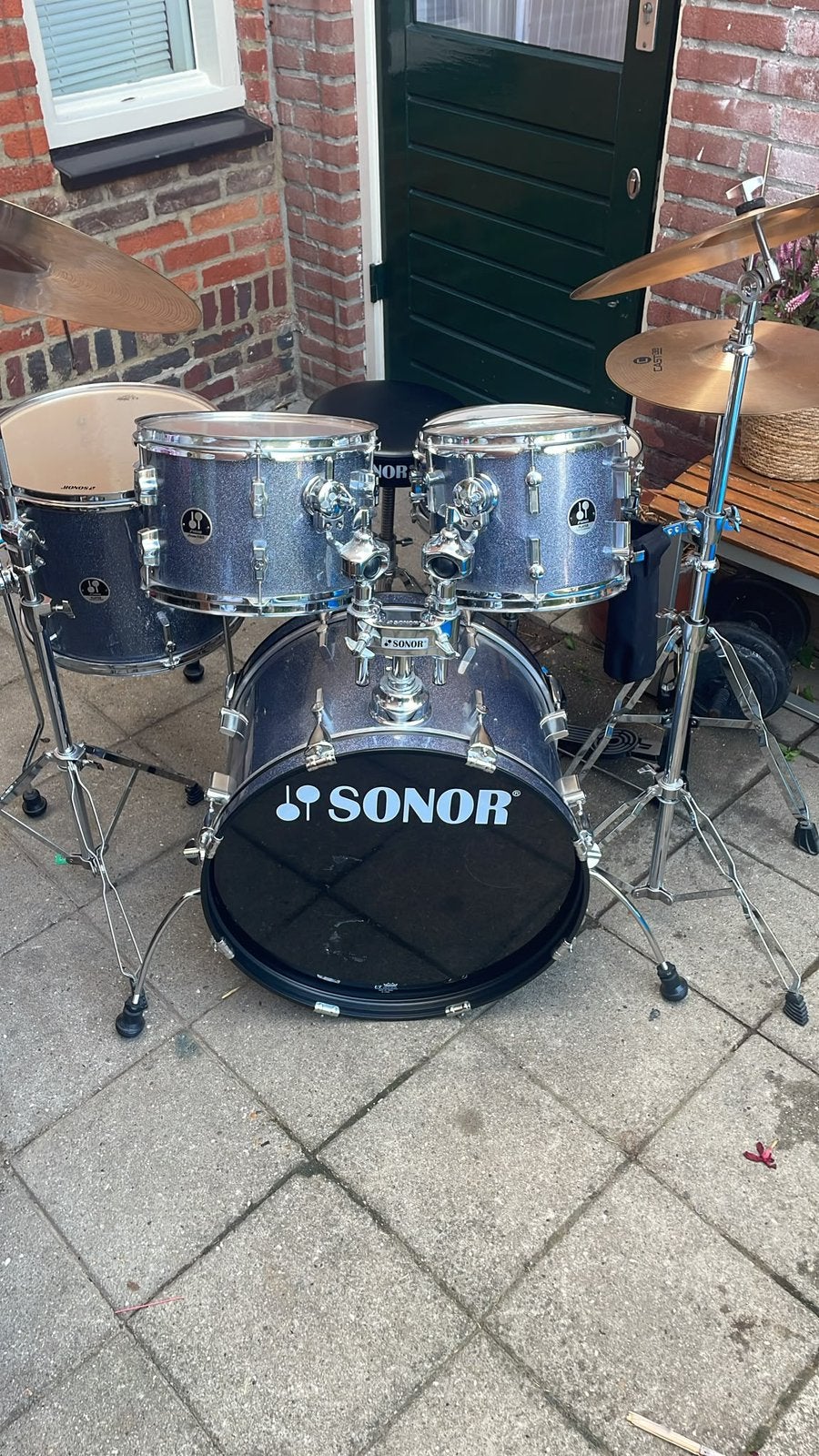 Sonor compleet, Ophalen of Verzenden, Zo goed als nieuw, Sonor