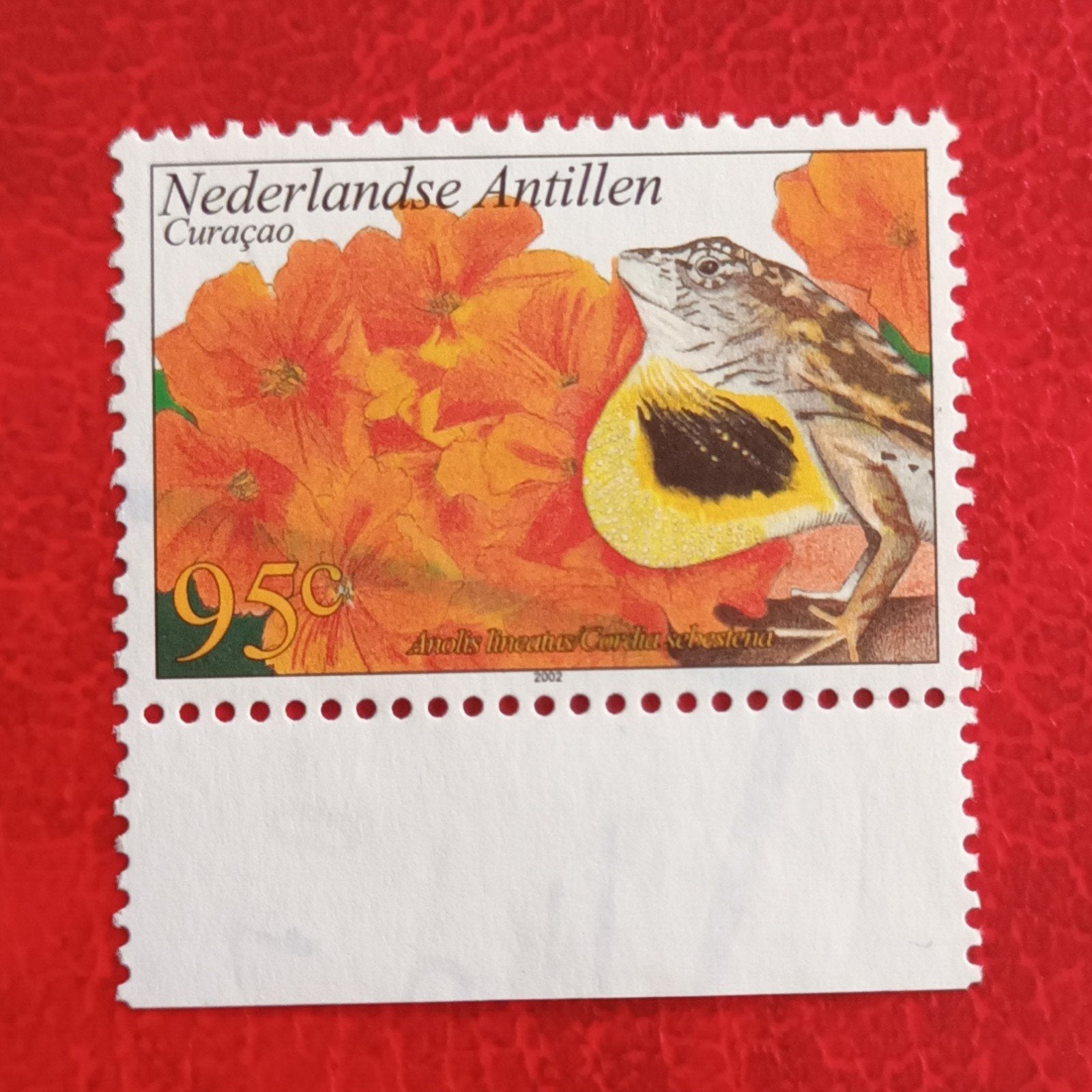 nederlandse antillen curacao 2002 pz dier, Verzenden, Gestempeld