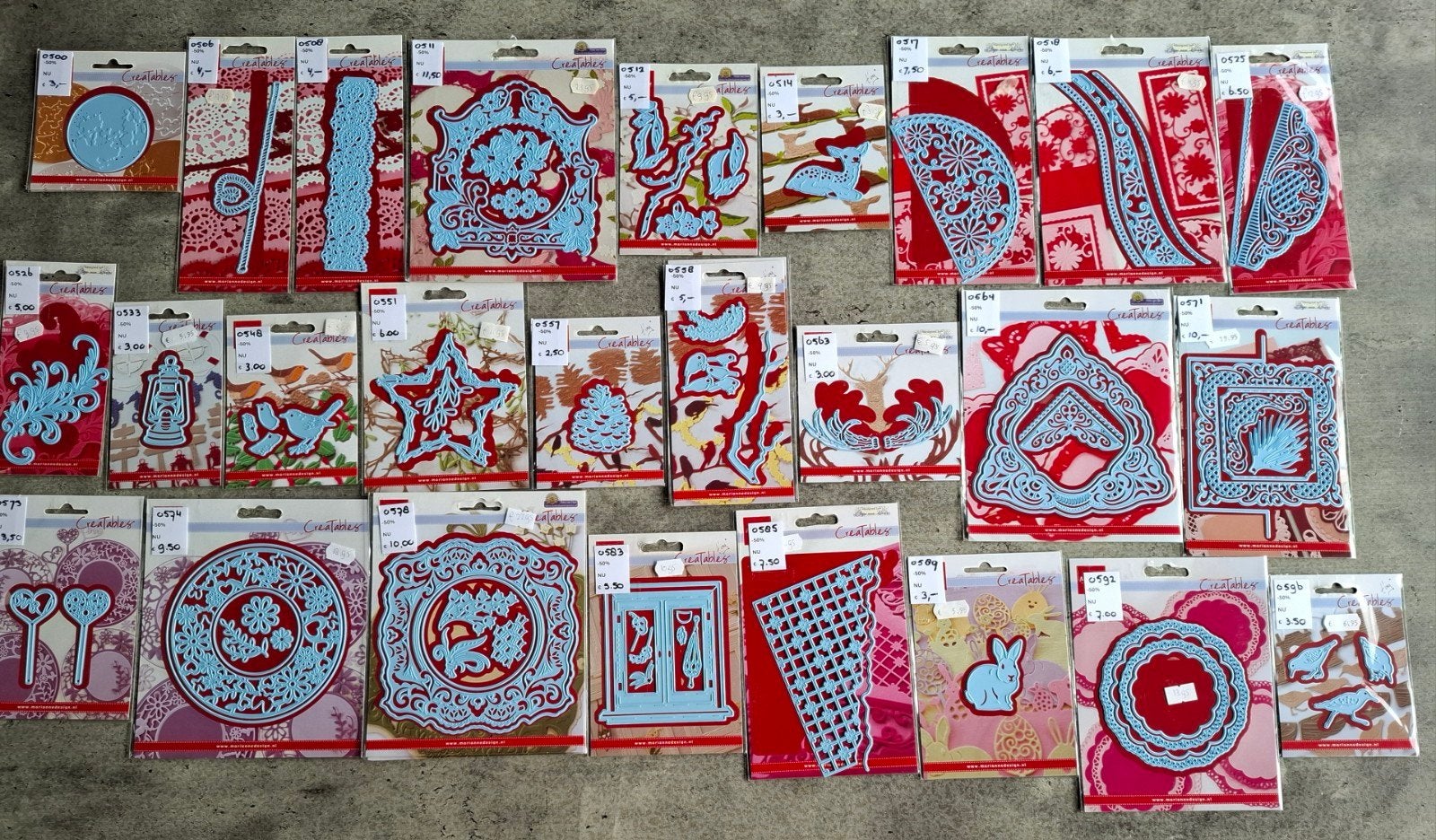 MARIANNE mallen CREATABLE 500 SERIE. NIEUW. NU HALVE PRIJS, Ophalen of Verzenden, Nieuw, Overige thema's, Pons of Mal