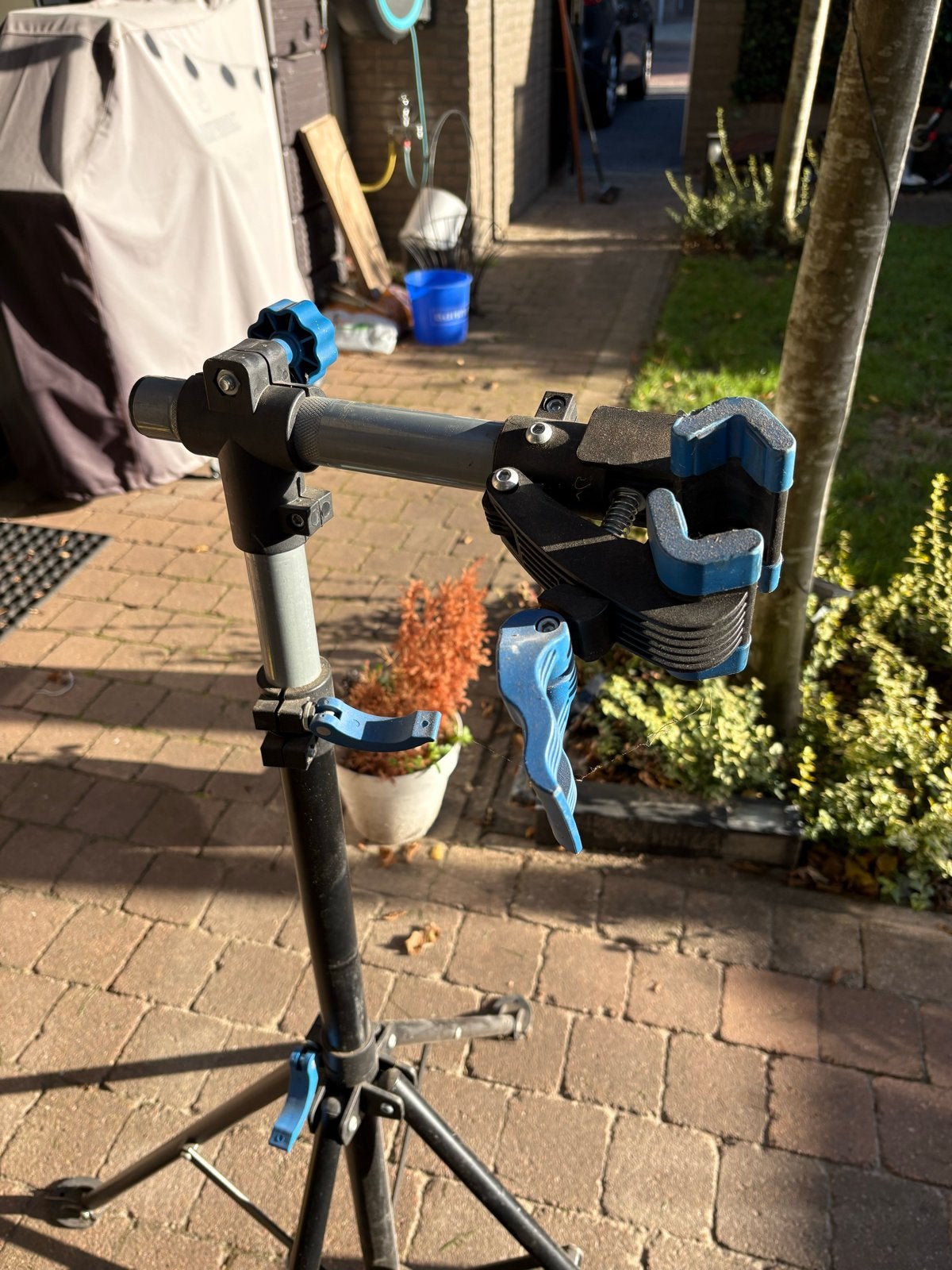Fietsmontagestandaard voor onderhoud mountainbike, Ophalen, Gebruikt