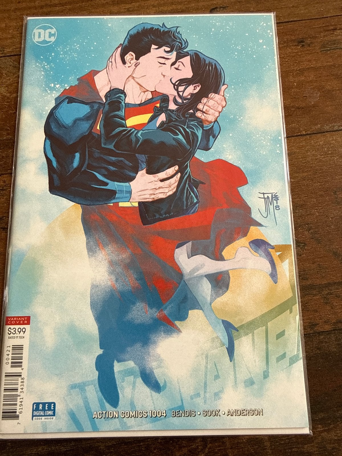 Action Comics 1004 Variant Cover Superman Lois Lane, Eén comic, Ophalen of Verzenden, Nieuw, Amerika