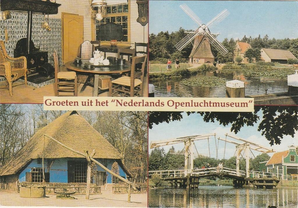ARNHEM Openluchtmuseum Groeten, Verzamelen, Ansichtkaarten | Nederland, Gelopen, Gelderland, 1980 tot heden, Verzenden