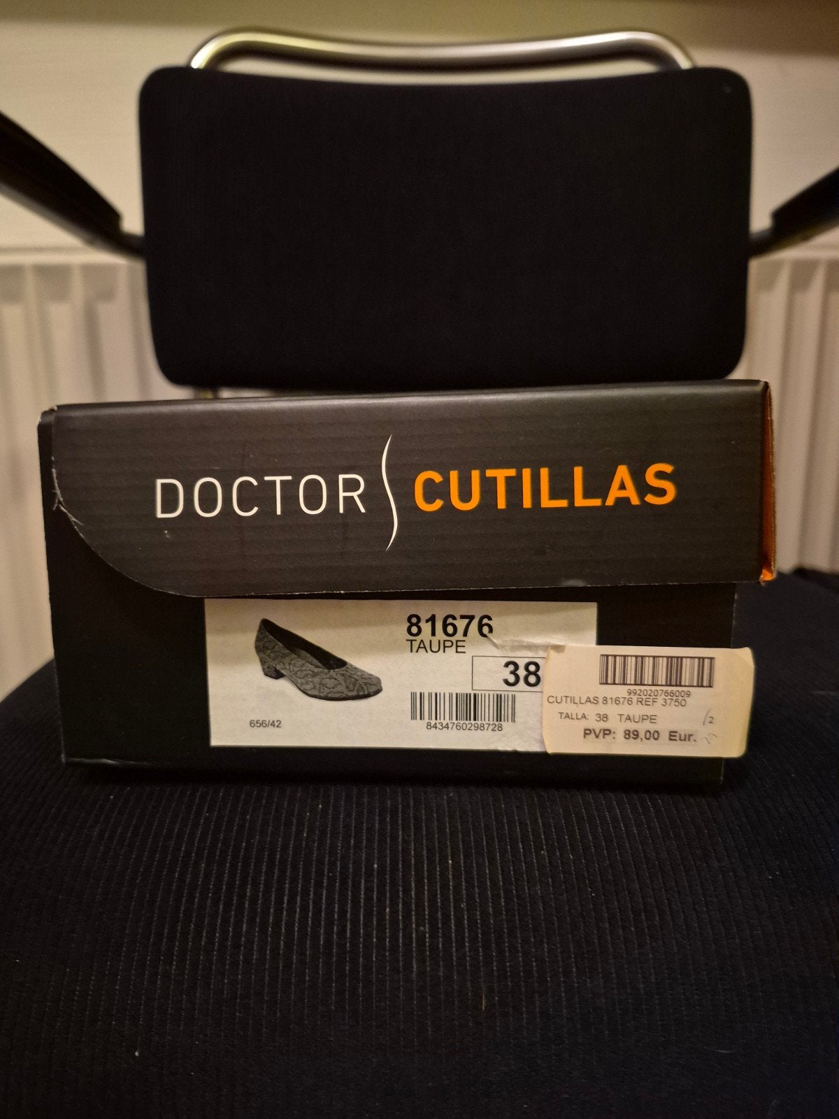 Doctor Cutillas Ballerina's - Taupe Slangenprint Maat 38, Overige kleuren, Doctor Cutillas, Nieuw, Ballerina's