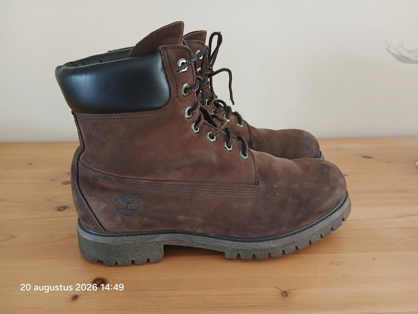 Timberland boots maat 10 /44.5, Bruin, Timberland, Boots, Ophalen of Verzenden