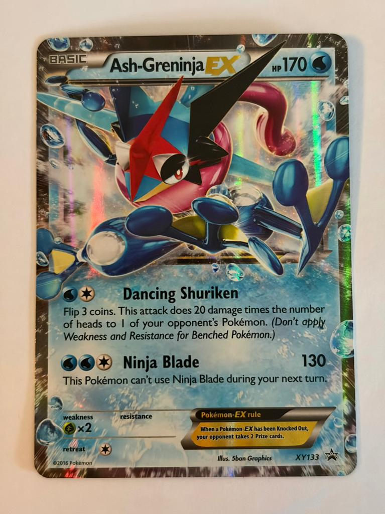 Ash-Greninja EX XY133 Pokemon Kaart near mint Conditie, Hobby en Vrije tijd, Verzamelkaartspellen | Pokémon, Ophalen of Verzenden