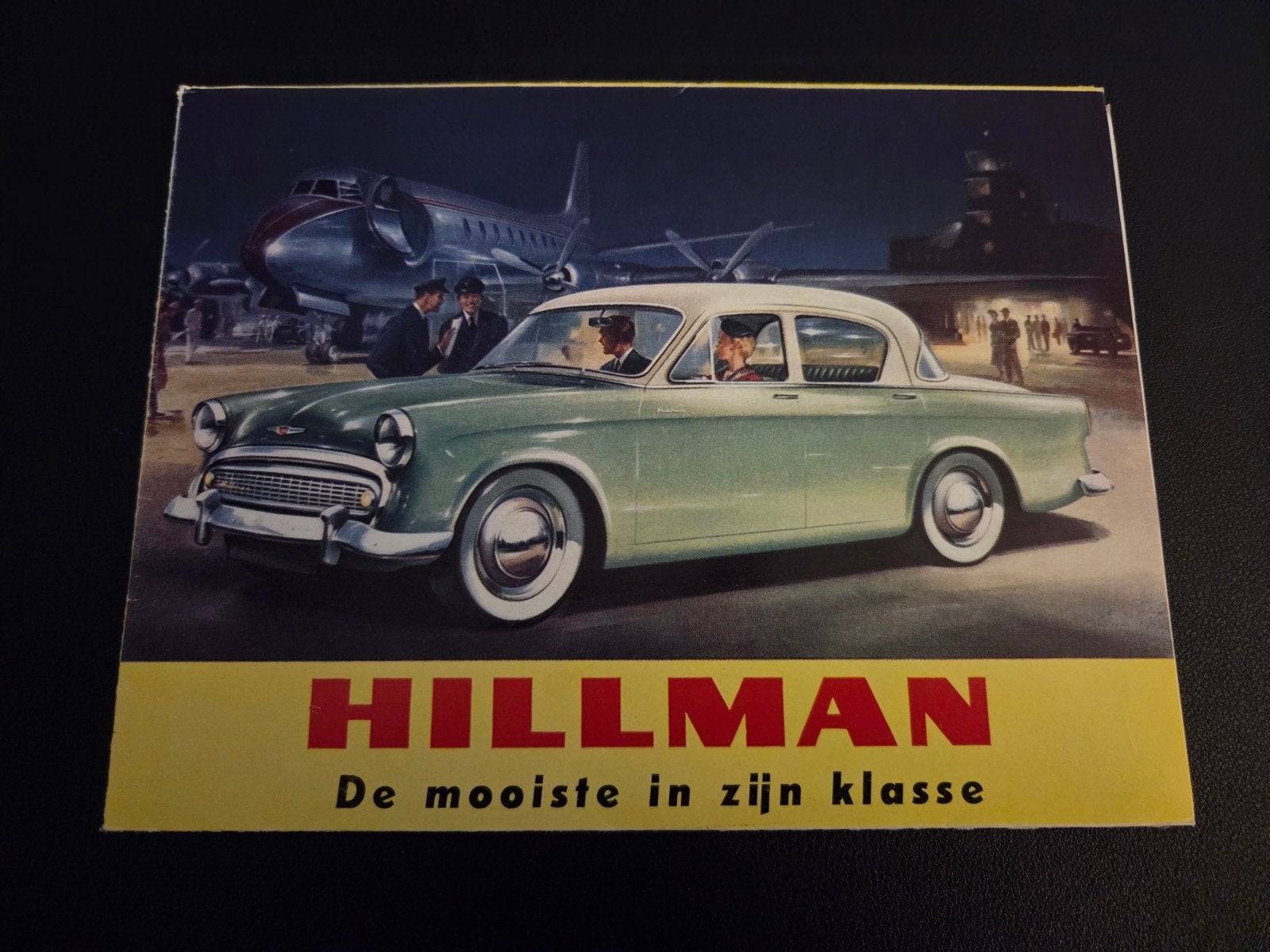 Brochure Hillman, Ophalen of Verzenden, Zo goed als nieuw, Overige merken