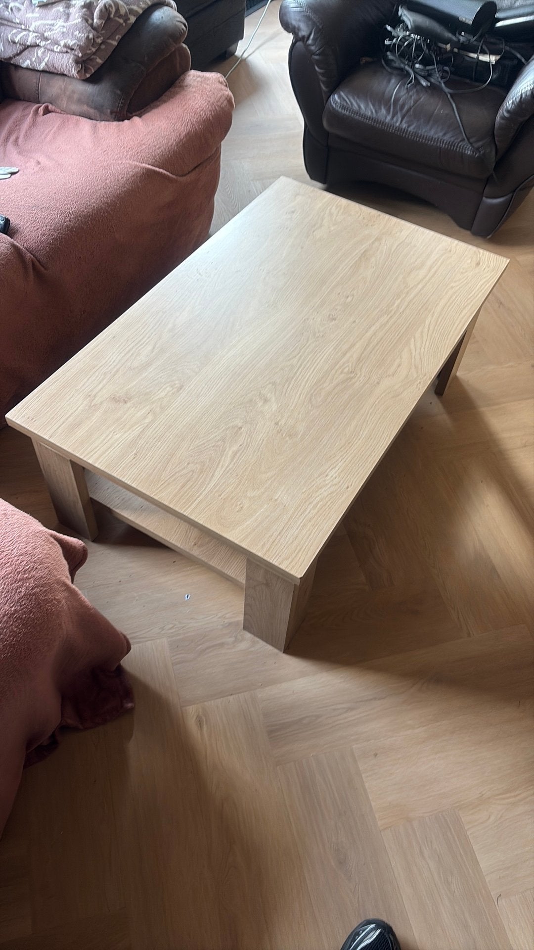 Mooie tafel goede staat, Ophalen, Zo goed als nieuw, Rechthoekig, 50 tot 100 cm