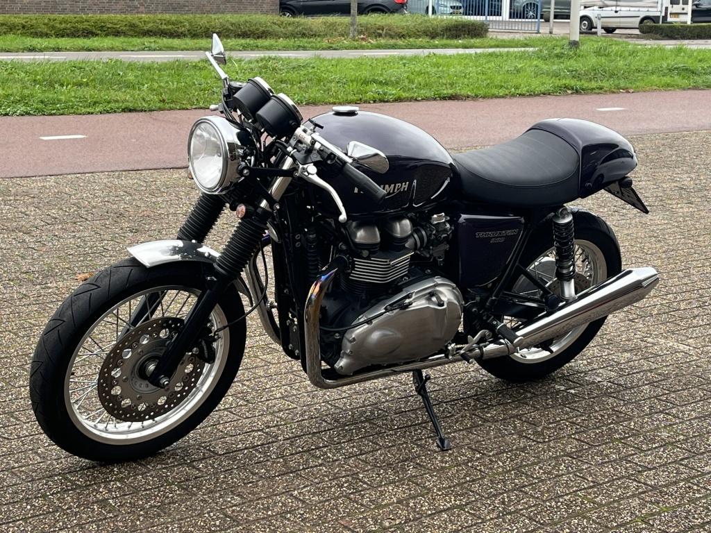 Triumph Thruxton 900 efi | veel exclusieve extra's | nieuwst