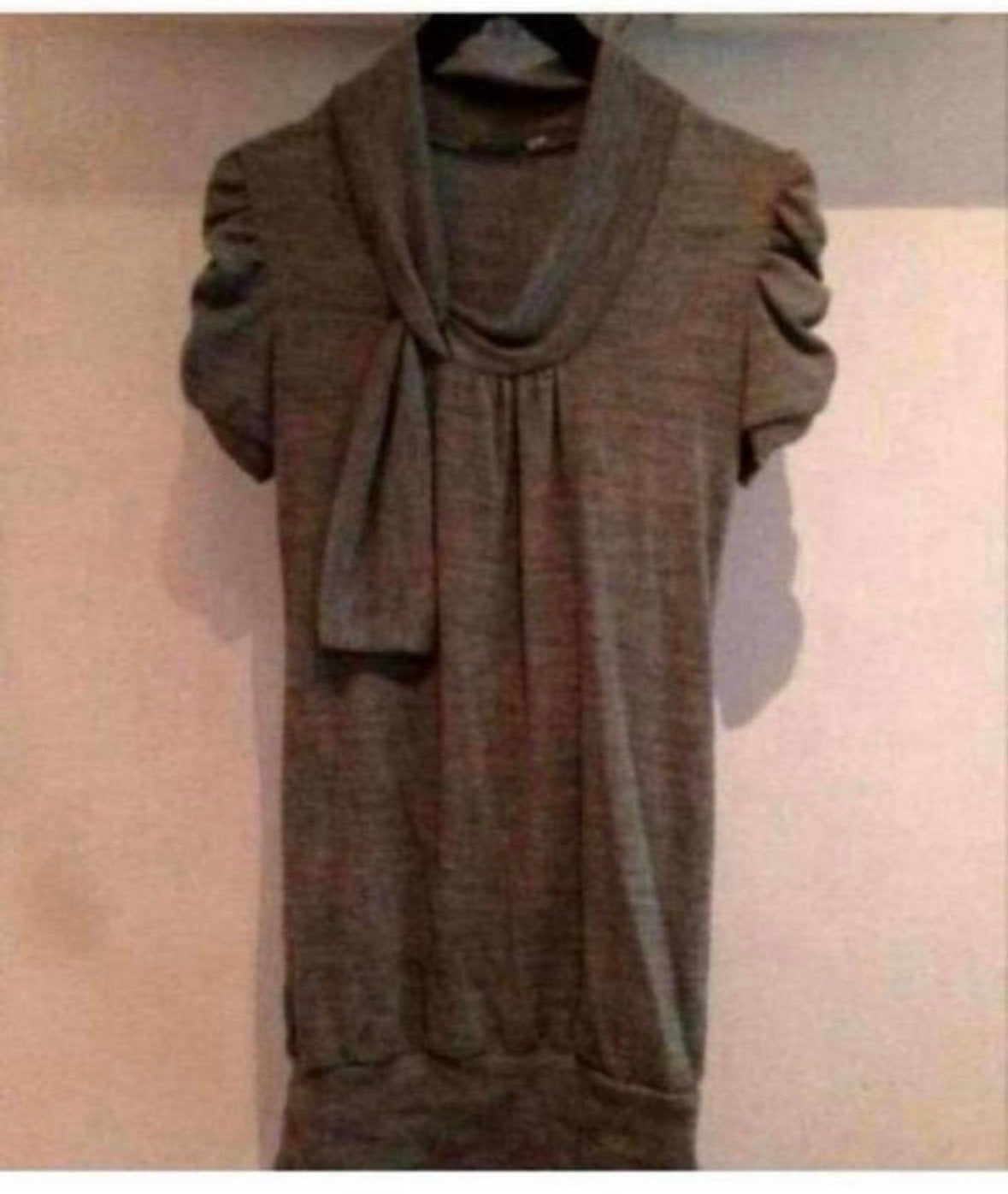 Zara Jurk Grijs Maat S, Kleding | Dames, Jurken, Ophalen of Verzenden, Gedragen, Maat 36 (S), Grijs