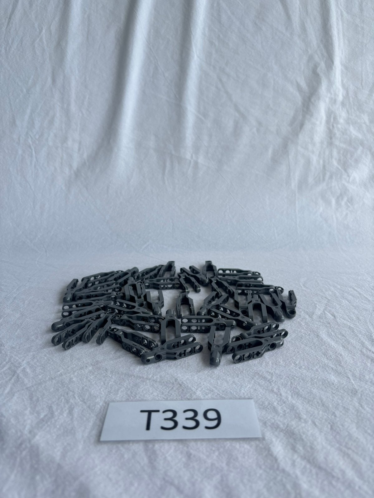 Lego Technic stuur arm donkergrijs (DBG) - 38st - T339, Lego, Lego, Lego, Ophalen of Verzenden