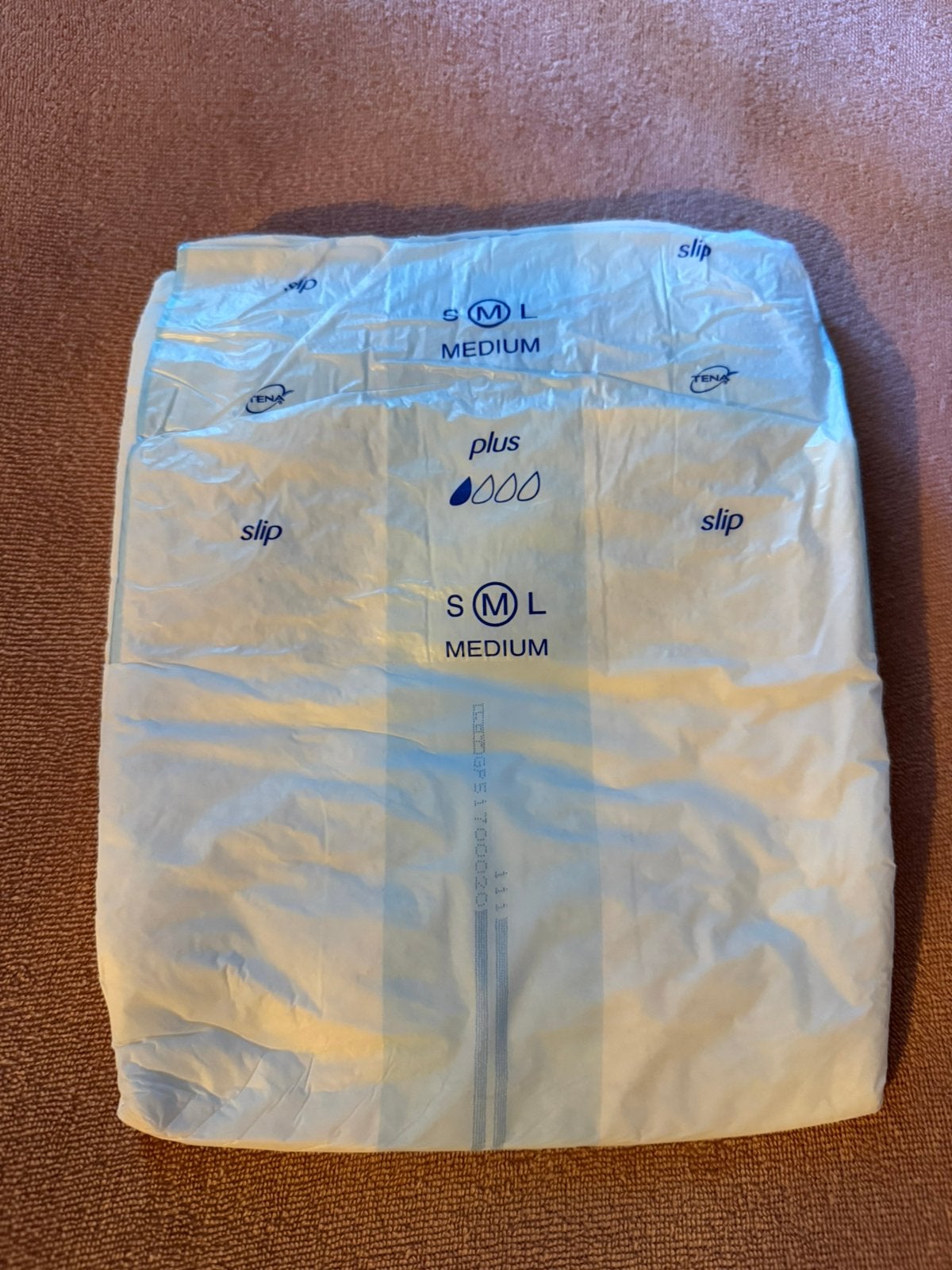 Vintage Tena slip plus medium (4 stuks), Verzenden, Nieuw