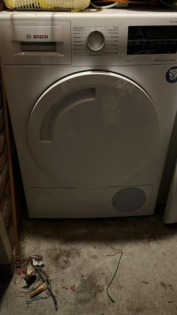 Bosch wasdroger serie 6, Ophalen, 6 tot 8 kg, Gebruikt, Minder dan 85 cm