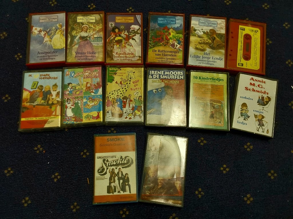 Casettebandjes, Cd's en Dvd's, Gebruikt, 2 t/m 25 bandjes, Overige genres, Ophalen of Verzenden