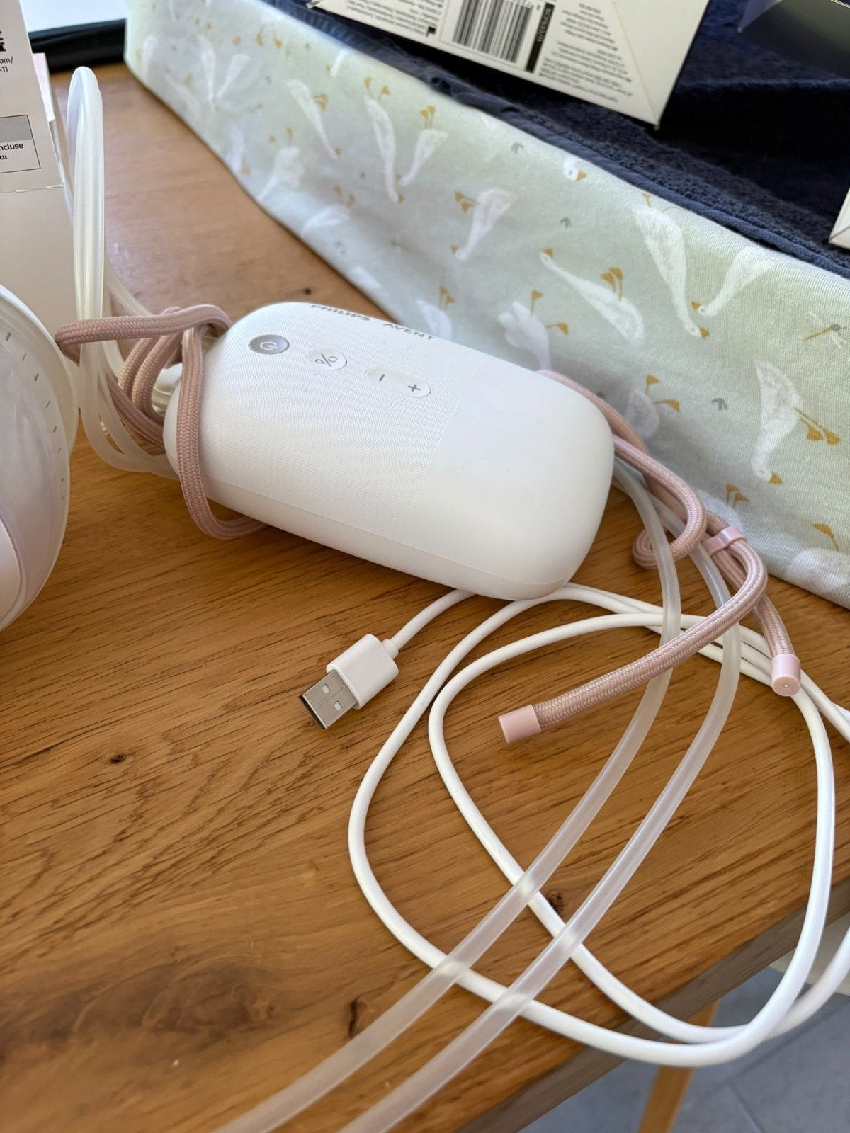 Philips Avent Dubbele Borstkolf met Uitbreidingsset, Ophalen of Verzenden, Zo goed als nieuw