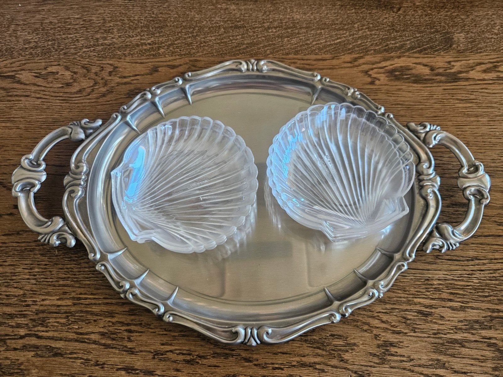 6x Arcuisine France schelp schaaltjes – helder glas – 13 cm, Verzenden