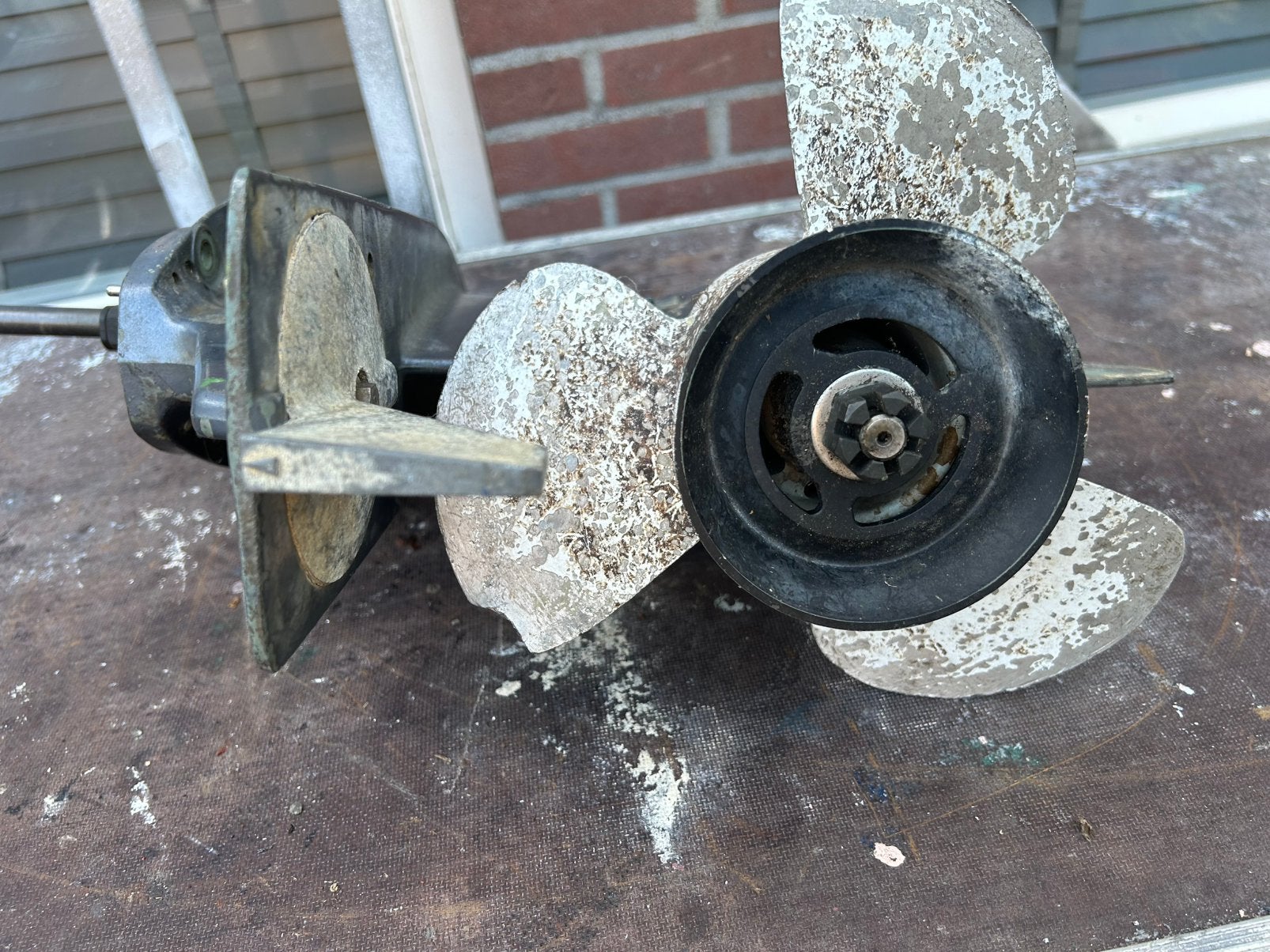 Staartstuk yamaha 20/25pk 2takt autolube langstaart, Ophalen of Verzenden, Motor en Techniek