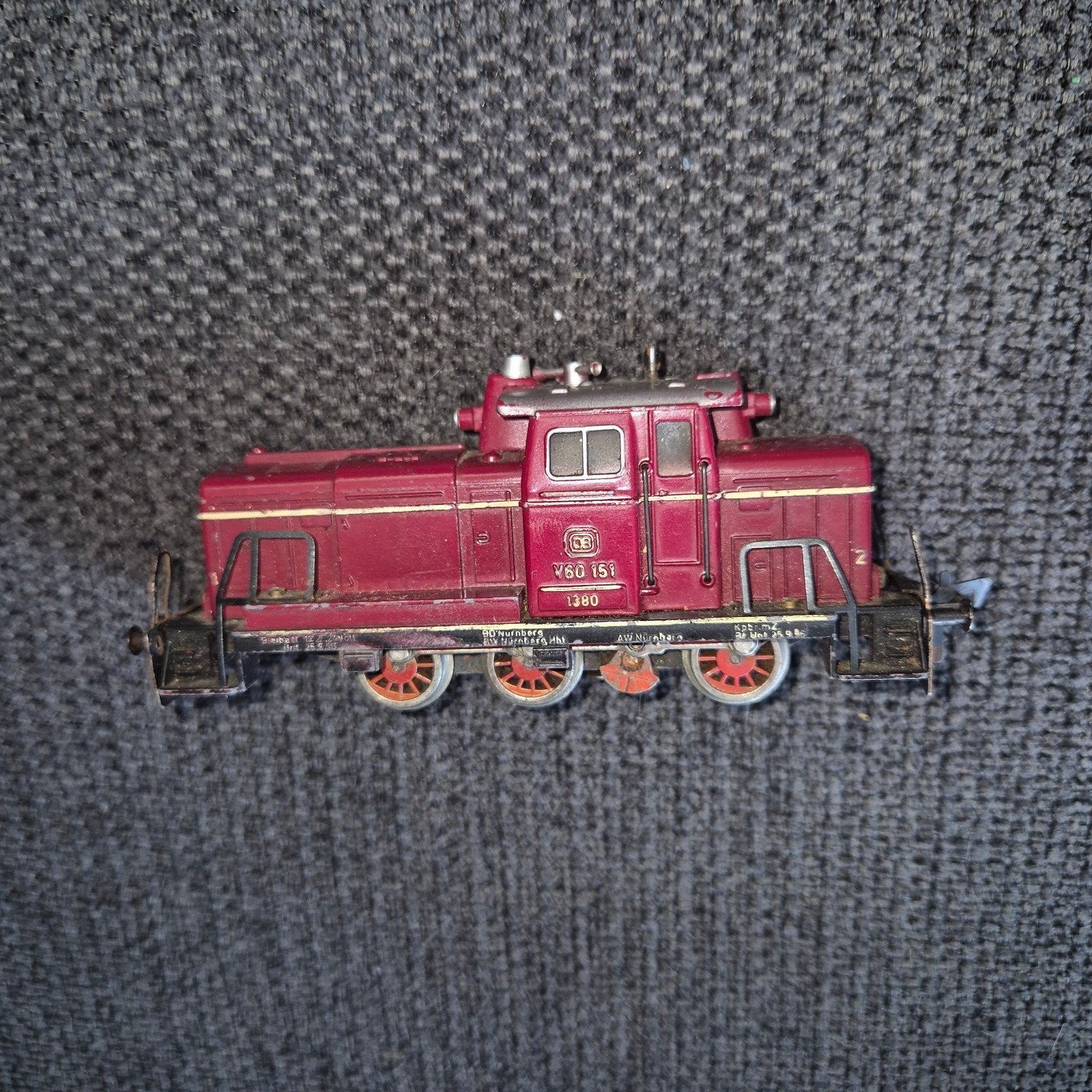 Treinset met Rails, Wissels en Trafo, Ophalen, Gelijkstroom, Trix, Analoog