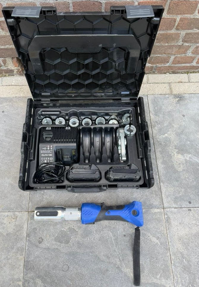 Henco mini 3 perstang compleet m12-15-22 th14-16-20-26-32, Ophalen, Zo goed als nieuw