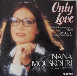Nana Mouskouri, single ONLY YOU uit 1996, zgan, Ophalen of Verzenden, Zo goed als nieuw, Pop, EP