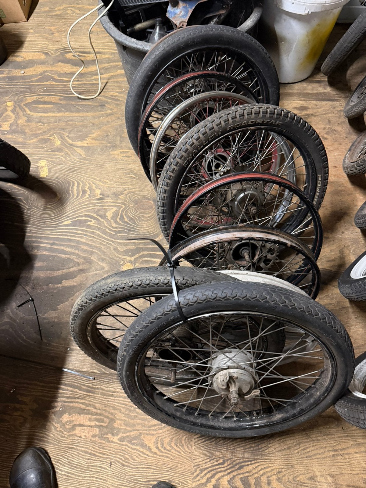 Partij puch maxi velgen, Fietsen en Brommers, Brommeronderdelen | Puch, Ophalen of Verzenden, Zo goed als nieuw, Overige typen
