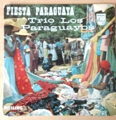 Trio Los Paraguayos ‎– Fiesta Paraguaya - EP, Gebruikt, 7 inch, Ophalen of Verzenden, Latijns-Amerikaans
