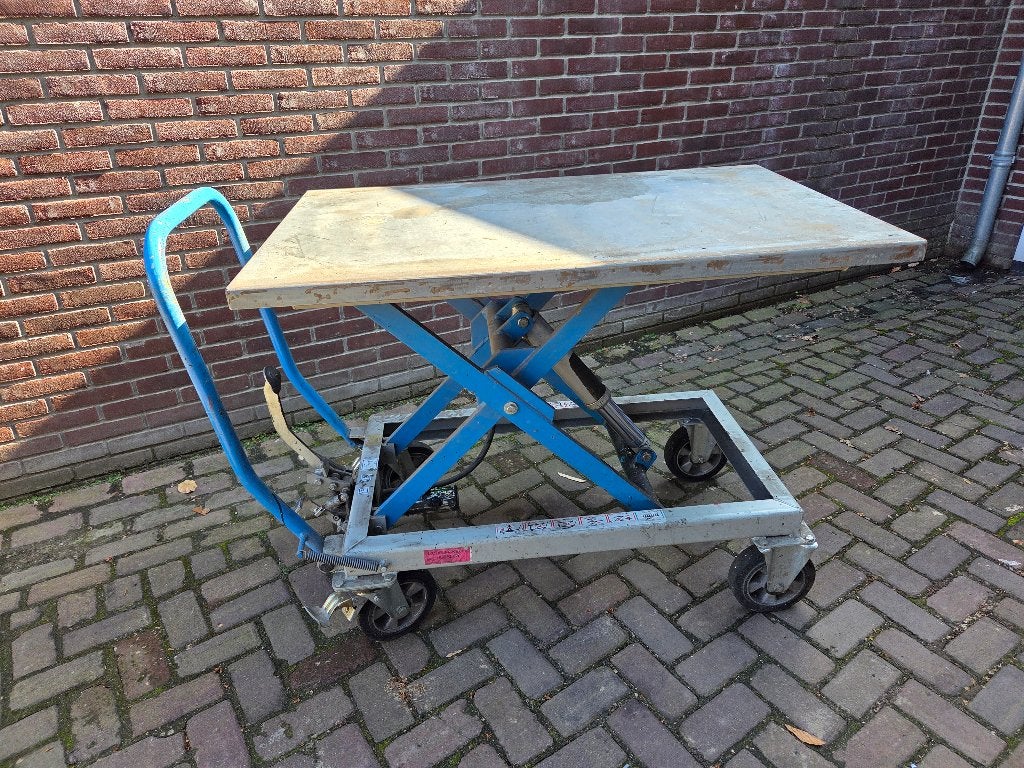 Verrijdbare schaartafel, Hefvermogen 1000kg, Ophalen, Gebruikt, 170 cm of meer