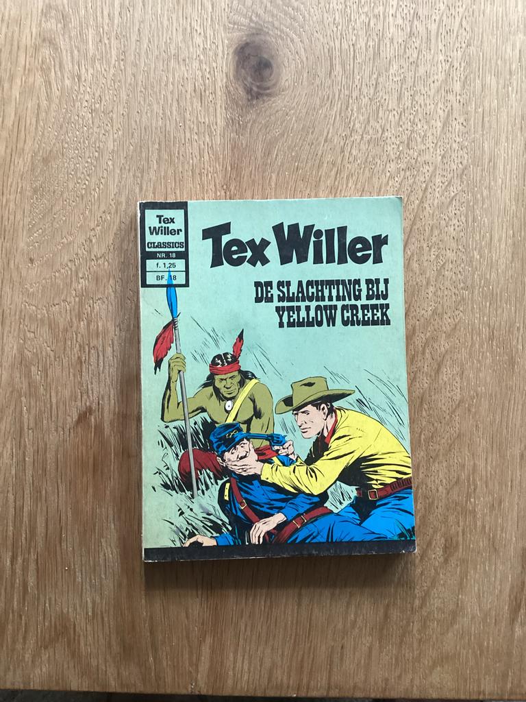Tex Willer Classics nr. 18: De Slachting bij Yellow Creek, Eén stripboek, Ophalen of Verzenden, Gelezen