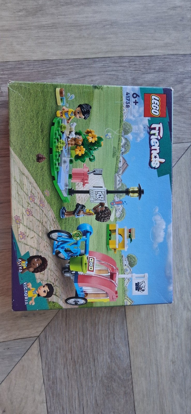 Lego friends hond uitlaten set 41738, Lego, Friends, Ophalen of Verzenden, Zo goed als nieuw