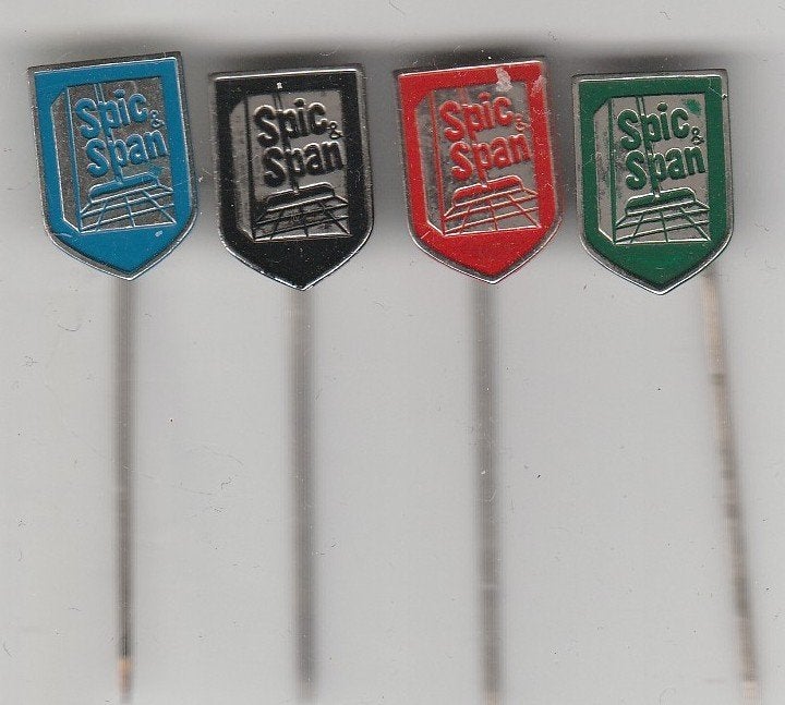4 speldjes Spic & Span, Ophalen, Zo goed als nieuw