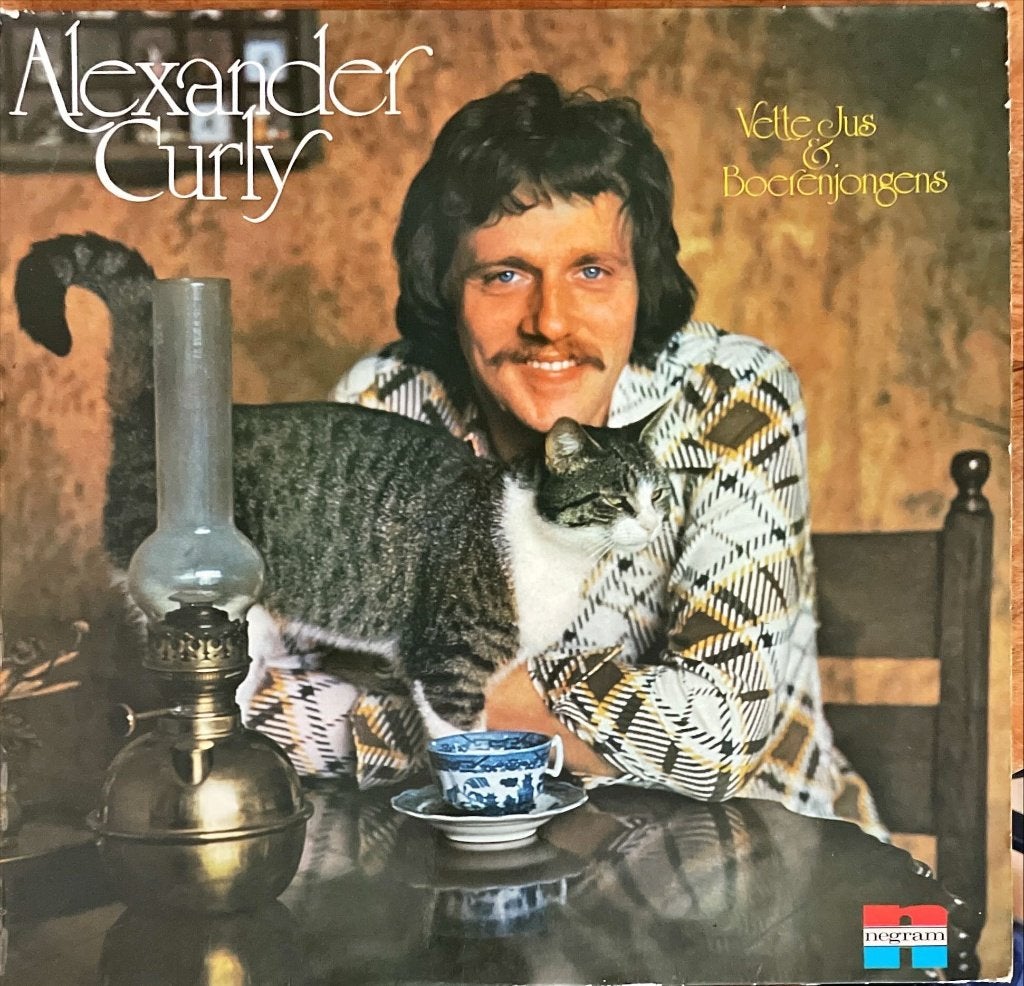 Alexander Curly – Vette Jus & Boerenjongens, LP, Gebruikt, Pop, Ophalen of Verzenden
