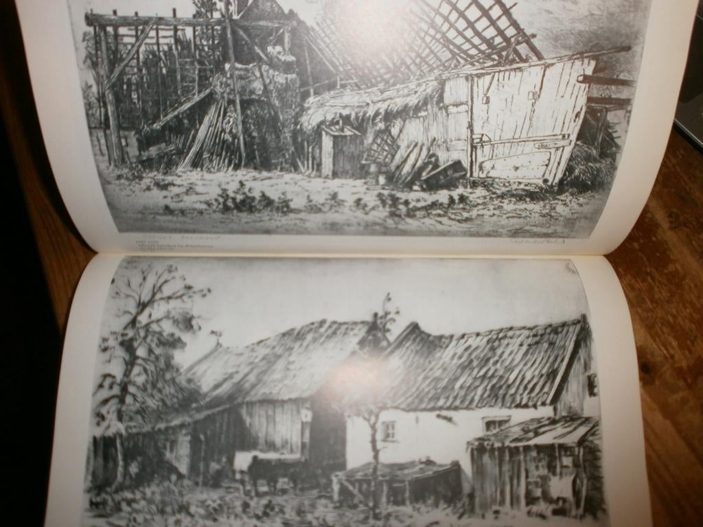 riekele prins etser van het groninger landschap 218 afb., Ophalen of Verzenden