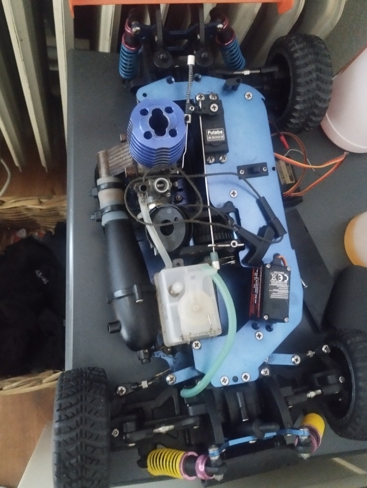 RC Nitro Buggy Master Vh-X5, Ophalen, Gebruikt, Auto offroad, Schaal 1:10