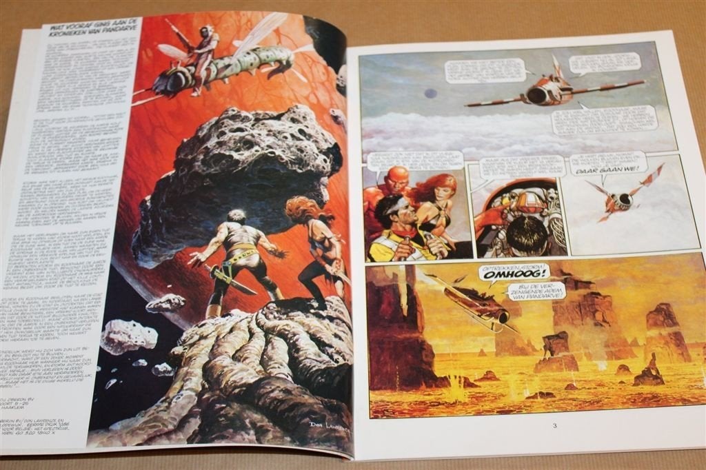 Storm 6 — De Levende Planeet [1e Druk 1986], Eén stripboek, Ophalen of Verzenden, Gelezen