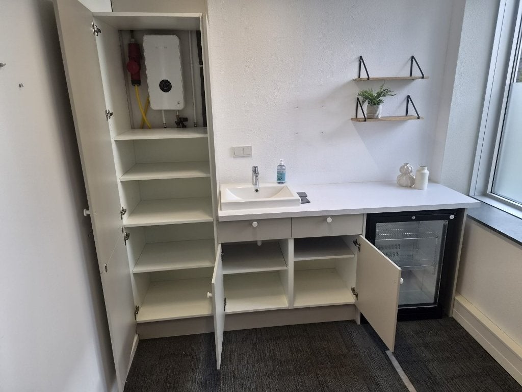 Pantry keukenblok hoge kast   CS27368, Huis en Inrichting, Ophalen, Gebruikt, Overige materialen, Wit