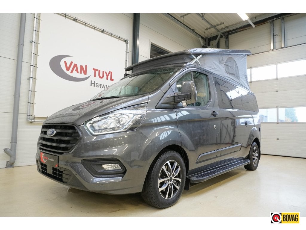 Ford Nugget PLUS Automaat 10700 km, Caravans en Kamperen, Automaat, Bedrijf, Diesel, ABS