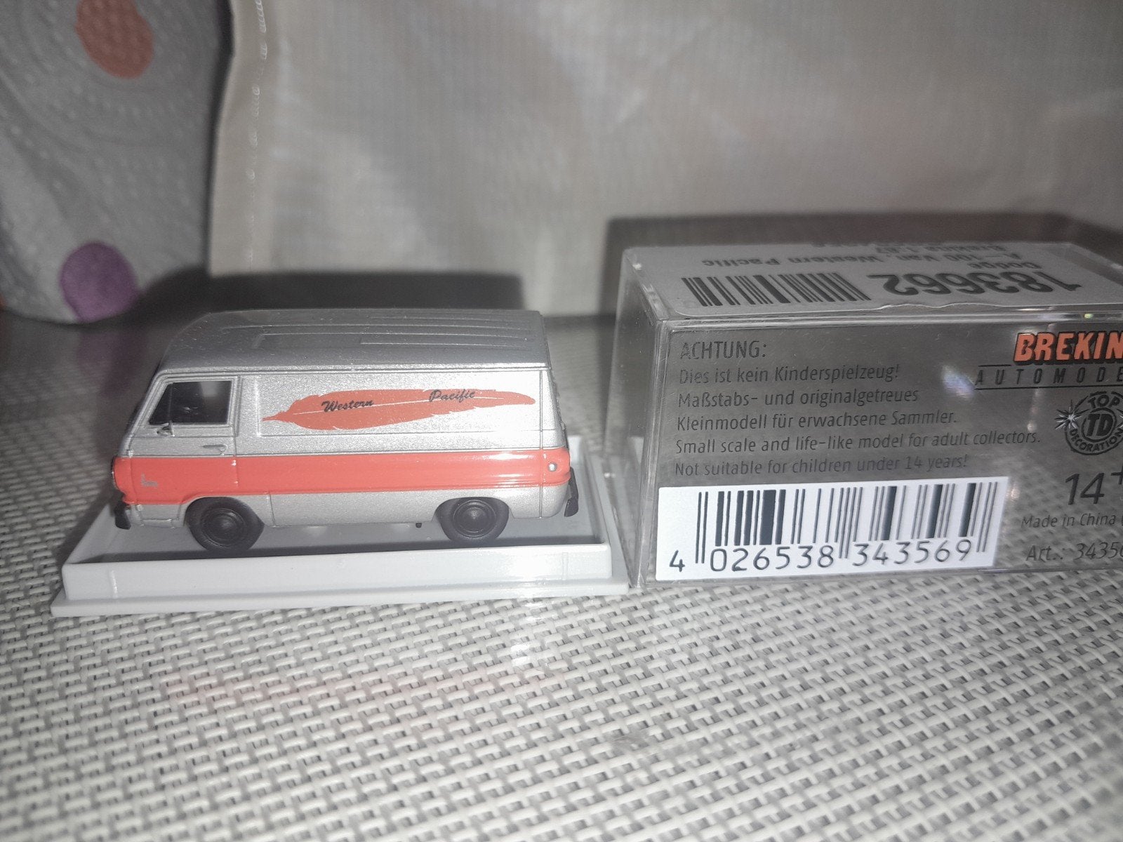 Brekina dodge, Ophalen of Verzenden, Bus of Vrachtwagen, Brekina