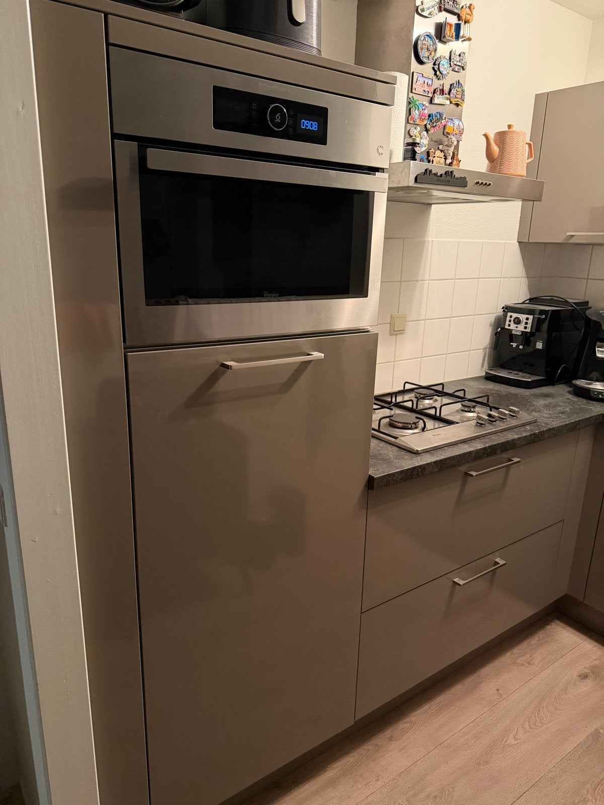Complete keuken met inbouwapparatuur, Ophalen, Gebruikt, Overige kleuren, Hoekkeuken