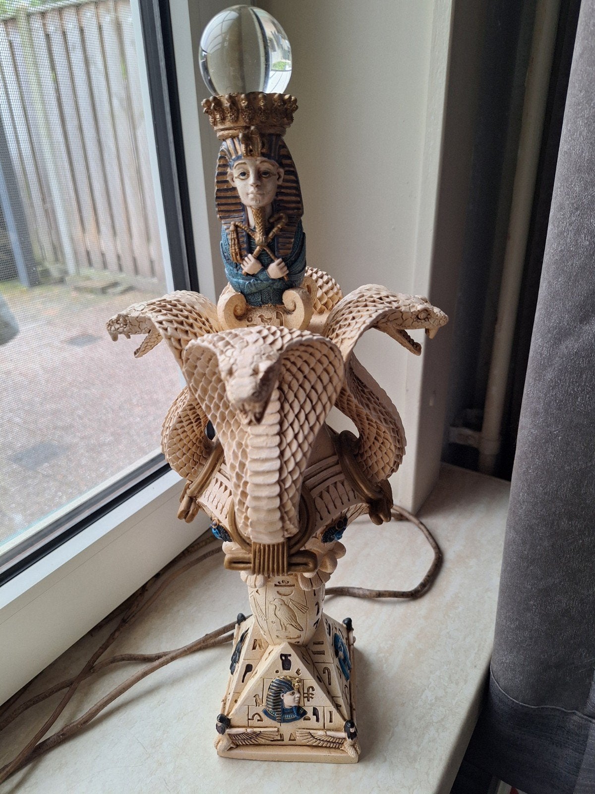 Egyptisch slangen standaard., Antiek en Kunst, Ophalen