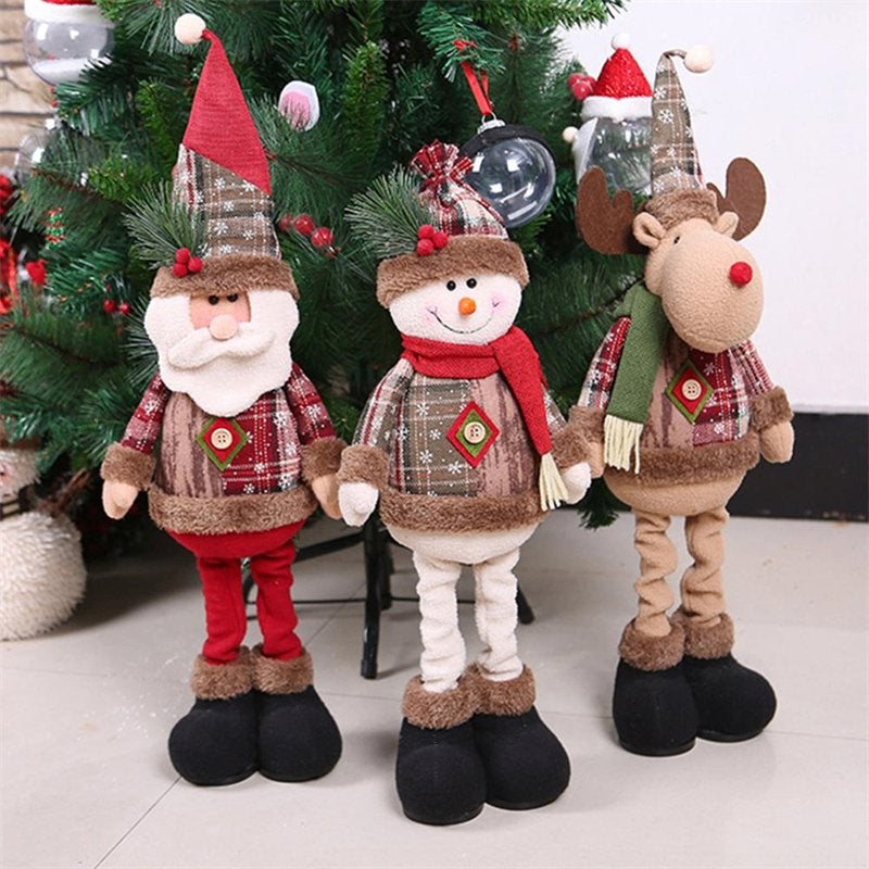 Kerst Poppen (Kerstman Poppetje Figuurtje Beeld Decoratie), Diversen, Kerst, Verzenden, Nieuw