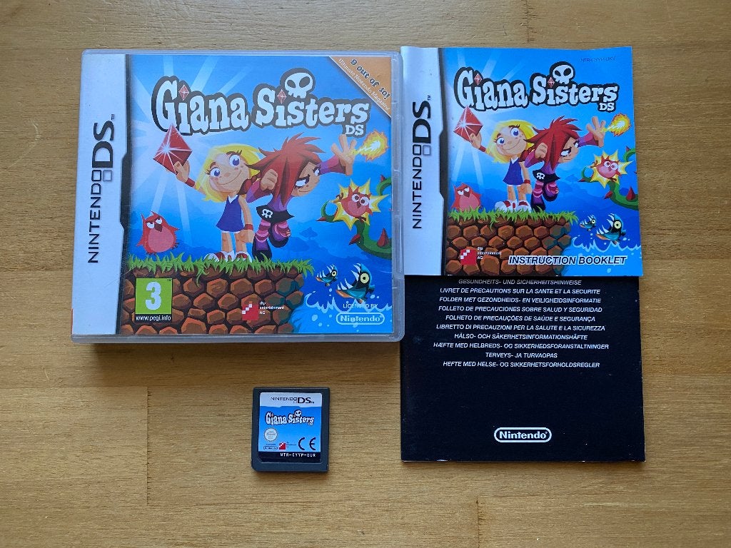 giana sisters ds, 1 speler, Racen en Vliegen, Ophalen of Verzenden, Zo goed als nieuw
